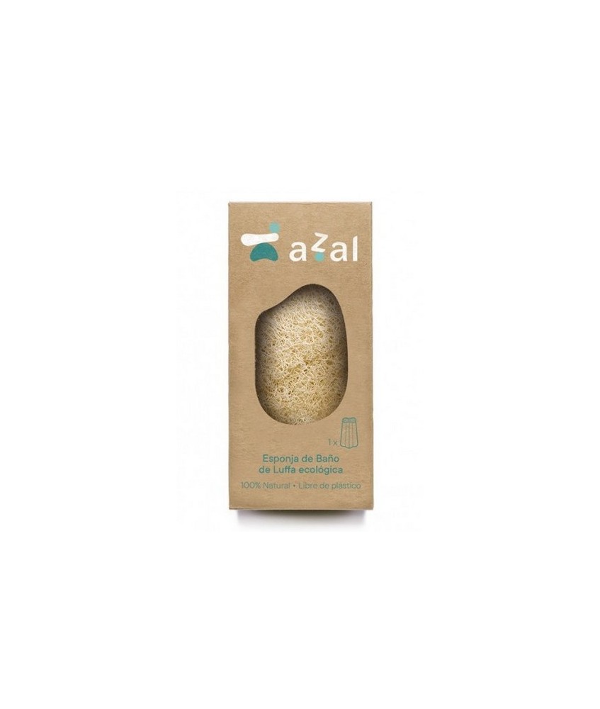 Esponja vegetal para el baño de luffa de alta calidad para uso cosmético, tratada con aguas termales, para una limpieza profund