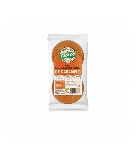 Galletas tipo barquillo rellenas de caramelo Típica galleta holandesa dulce y crujiente Con aceite de girasol
Ingredientes: Si