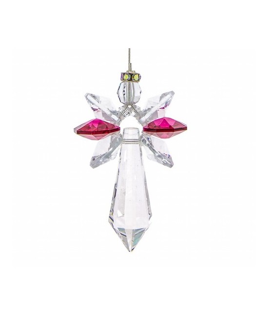 El arcángel es un símbolo protector que representa lo celestial y lo sagrado. El color rubí de sus alas corresponde a los nacid