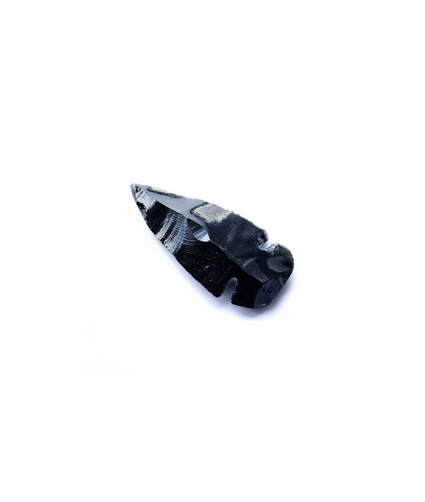 Fabulosa réplica de punta de flecha en Obsidiana negra.

Características: Hechas a mano

Medidas: 8,5x4,5cms. aprox.