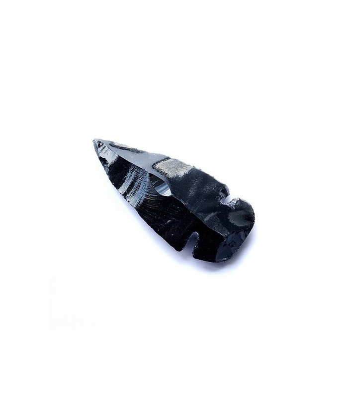 Fabulosa réplica de punta de flecha en Obsidiana negra.

Características: Hechas a mano

Medidas: 8,5x4,5cms. aprox.