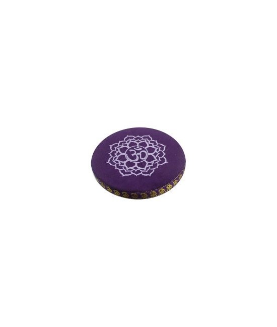 Cojines de los siete chakras. Set de 7 unidades. El tamaño es de 95mm. de diámetro.