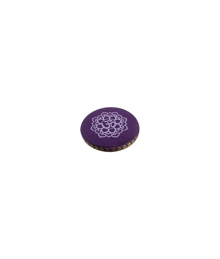 Cojines de los siete chakras. Set de 7 unidades. El tamaño es de 95mm. de diámetro.