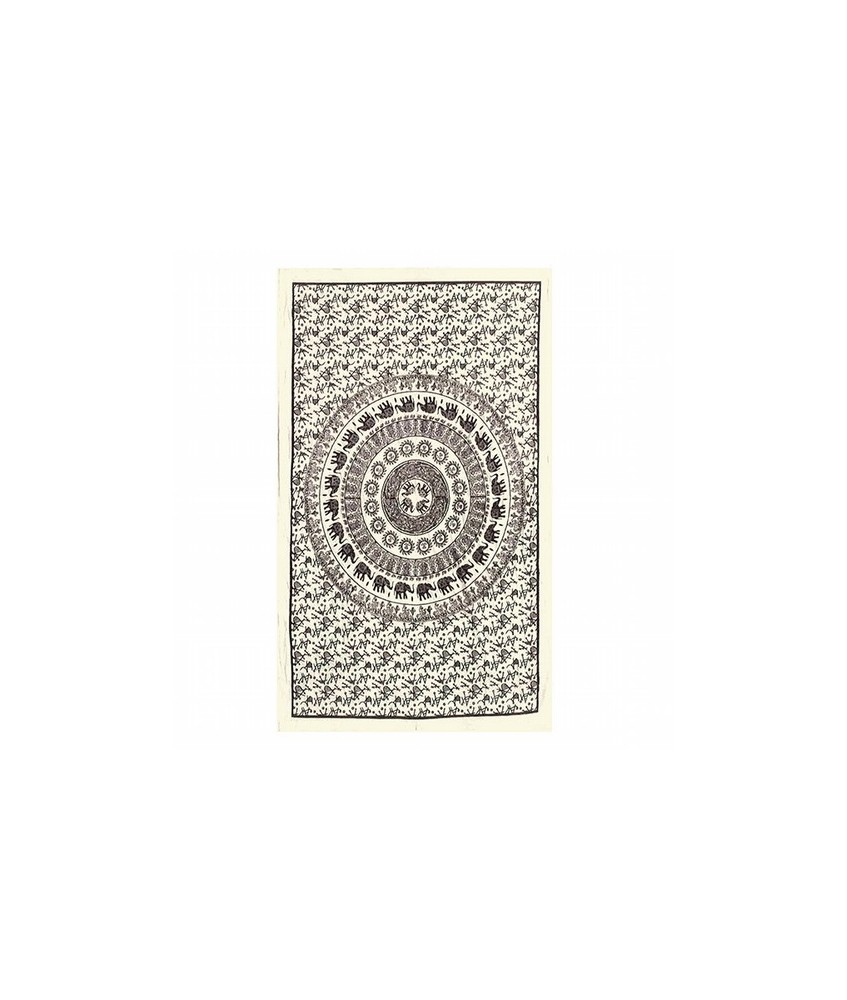Tela 100% algodón.
Medida 135x210 cm.