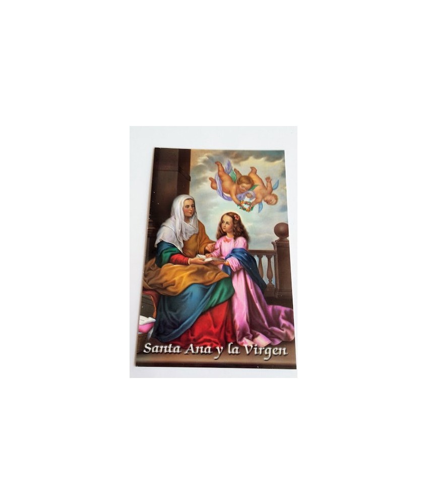 MS.ESTAMPA SANTA ANA Y LA VIRGEN