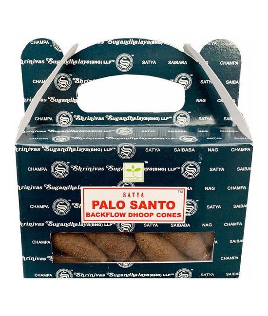 marca: SATYA

origen: India

6 cajas de 24 conos cada una

Conos perforados para usar con porta incienso de reflujo