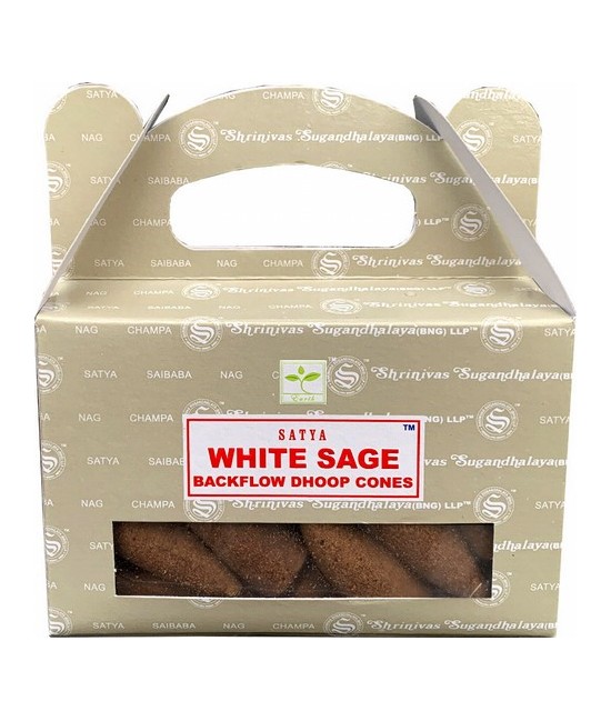 marca: SATYA

origen: India

6 cajas de 24 conos cada una

Conos perforados para usar con porta incienso de reflujo