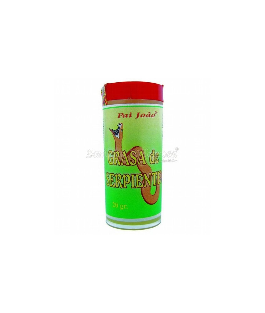 Art. Ritual Grasa Serpiente o Vibora 15 ml
Ref.: SGRSE