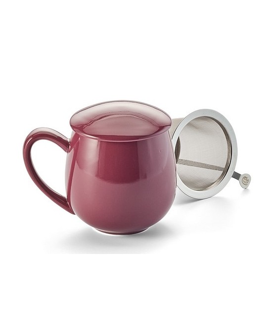 DB.TAZA FILTRO TAPA SAARA LILA PORCELANA
