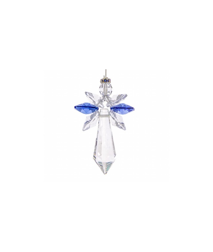 El arcángel es un símbolo protector que representa lo celestial y lo sagrado. El color del zafiro de sus alas corresponde a los