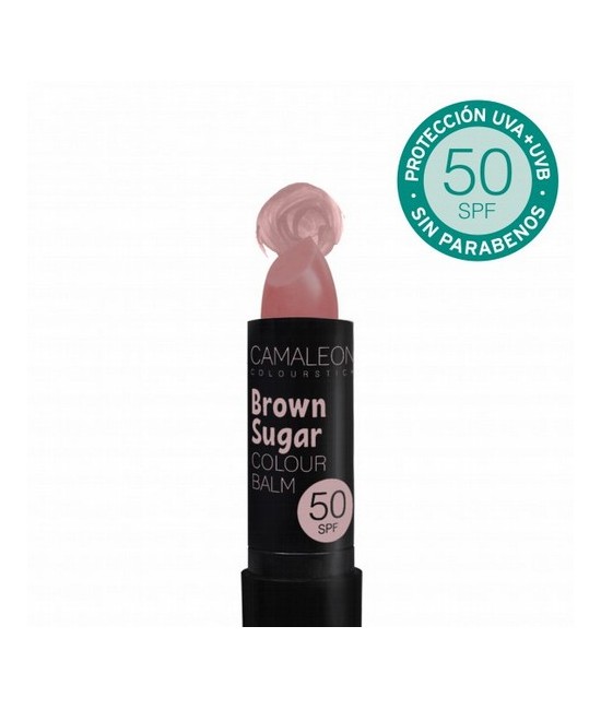 Protege tus labios con un toque de color.
Bálsamo labial con protección SPF50 de color suave y con activos naturales.
Descrip