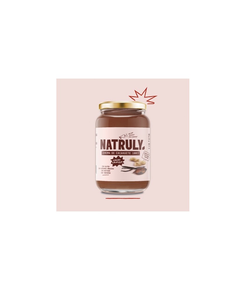 SIN GLUTEN
SIN AZÚCARES AÑADIDOS
SIN EDULCORANTES
SIN ADITIVOS
SIN TONTERÍAS
Cacahuete tostado (92.5%)
Cacao desgrasado e