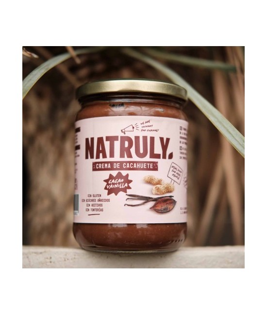 NY.CREMA CACAHUETE CACAO VAINILLA 500 GR.
