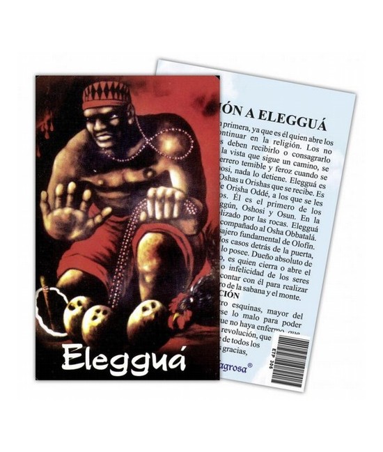 Estampa Eleggua 7 x 11 cm (P25)
Ref.: ETP306
