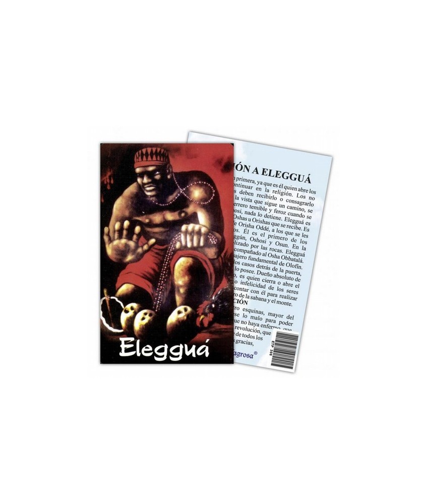 Estampa Eleggua 7 x 11 cm (P25)
Ref.: ETP306
