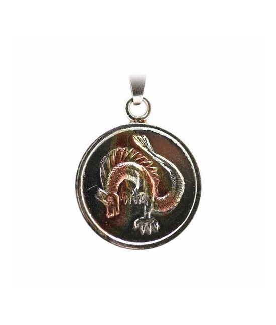 Amuleto Dragon Rojo con Tetragramaton 2.5 cm (Talisman Invencible) (has)
Ref.: AM0208
