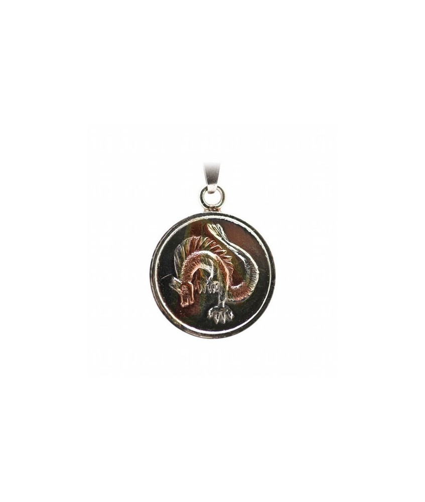 Amuleto Dragon Rojo con Tetragramaton 2.5 cm (Talisman Invencible) (has)
Ref.: AM0208