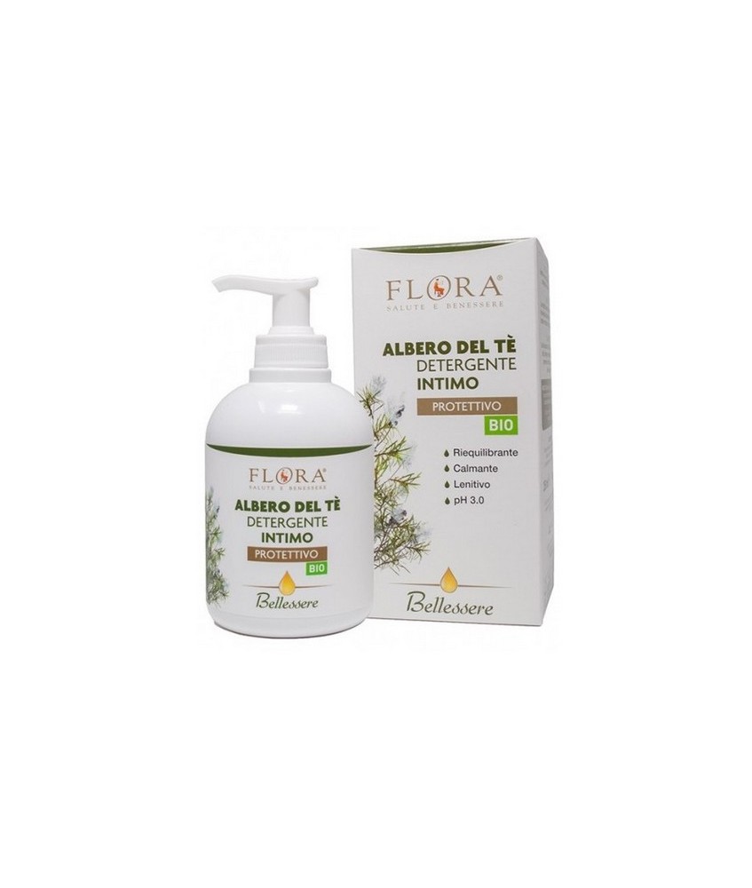 Gel íntimo con aceite esencial de Árbol del té Bio, para una acción protectora, calmante y preventiva contra los agentes extern