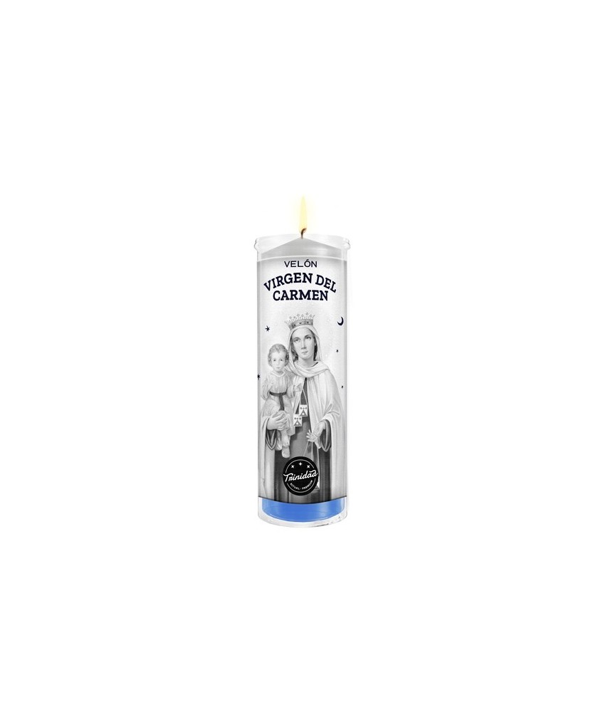 -Los velones de Trinidad Ritual-Premium, tienen una funda protectora de plástico, 
estos están concebidos para ser quemados de