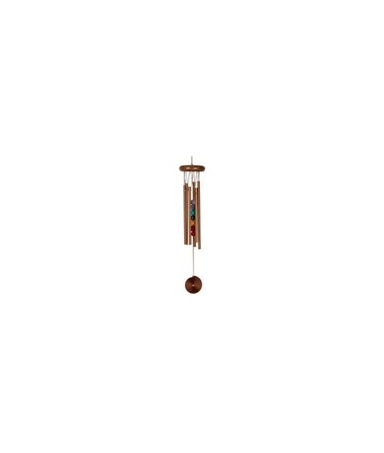 TZ.CAMPANA VIENTO 7 CHAKRAS BRONCE