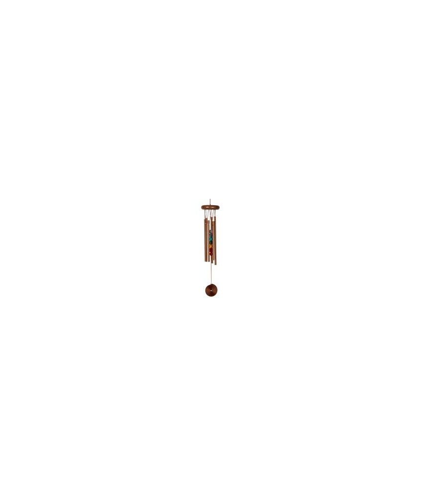 TZ.CAMPANA VIENTO 7 CHAKRAS BRONCE