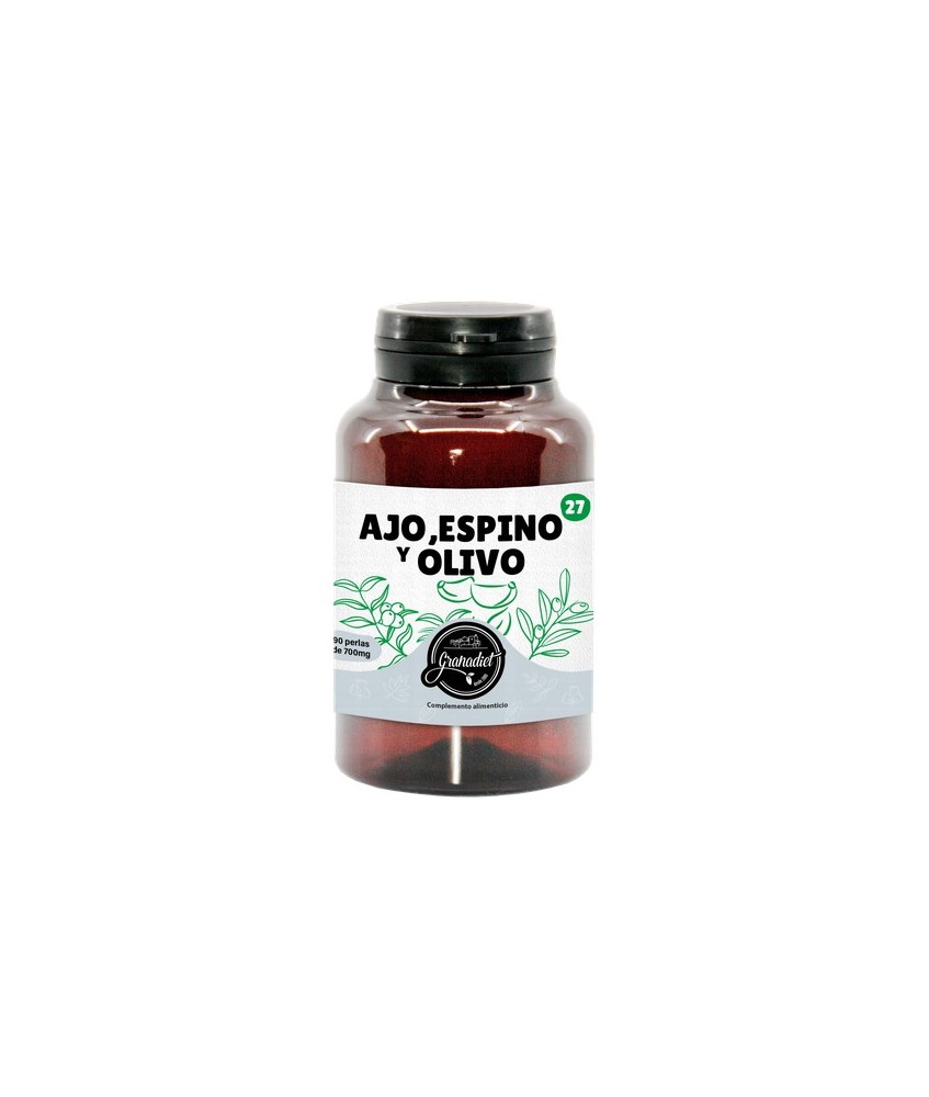 GR.AJO,OLIVO,ESPINO 90 PERLAS 500 Mg.