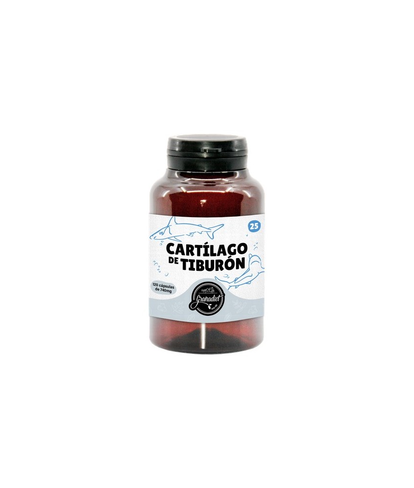 GR.CARTILAGO TIBURON 120 CAPS. 765 Mg.
