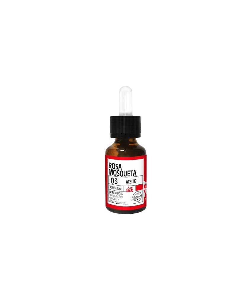 GR.ACEITE PURO ROSA MOSQUETA PIPETA 15 Ml.