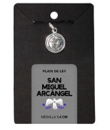 TRI.MEDALLA PLATA SAN MIGUEL1.4 CM.