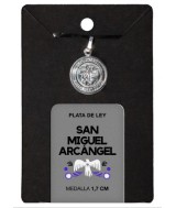 TRI.MEDALLA PLATA SAN MIGUEL1.7 CM.