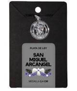 TRI.MEDALLA SAN MIGUEL PLATA 2.4 CM.