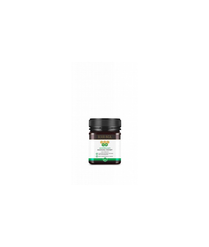 Información del Producto
Berringa Australian Manuka Active MGO 120 es una miel de manuka bioactiva
Adecuada para comer/uso in