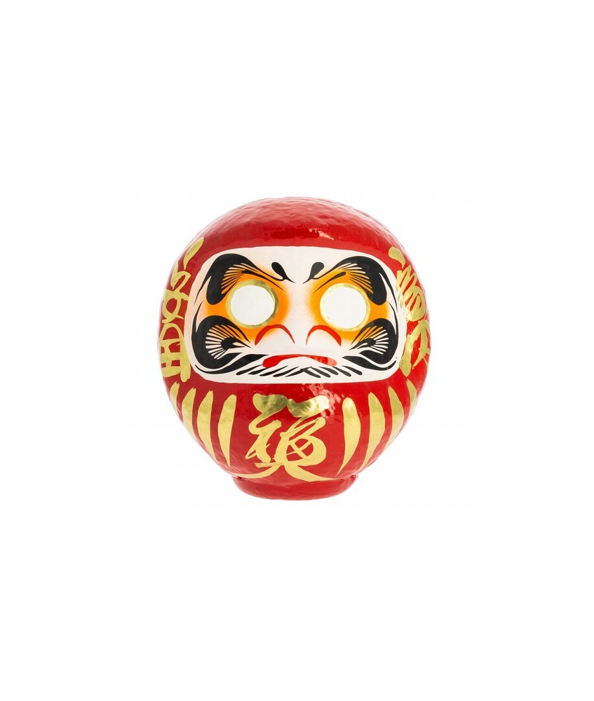 Origen: 
Japón
Características técnicas: 
24 cm, papel maché, con caja de cartón
Daruma, Daruma: hago un propósito y te pin