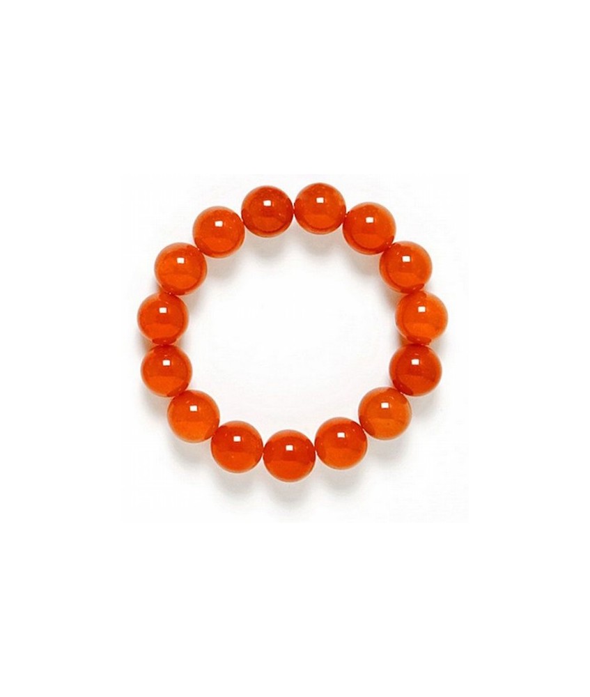 Pulsera de Aventurina Dorada en bola de 12 mm. 
Engarce de goma elástica
