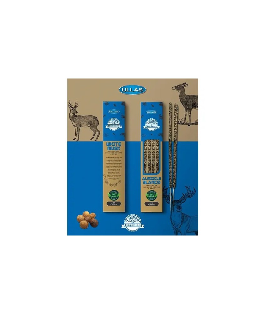 IN.ULLAS ALMIZCLE BLANCO 25 GR.INCIENSO