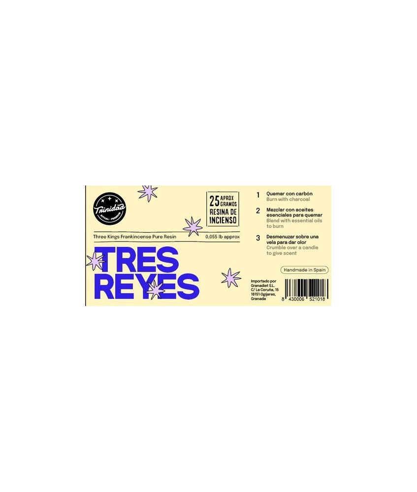 TRI.RESINA TRES REYES 25 GR.