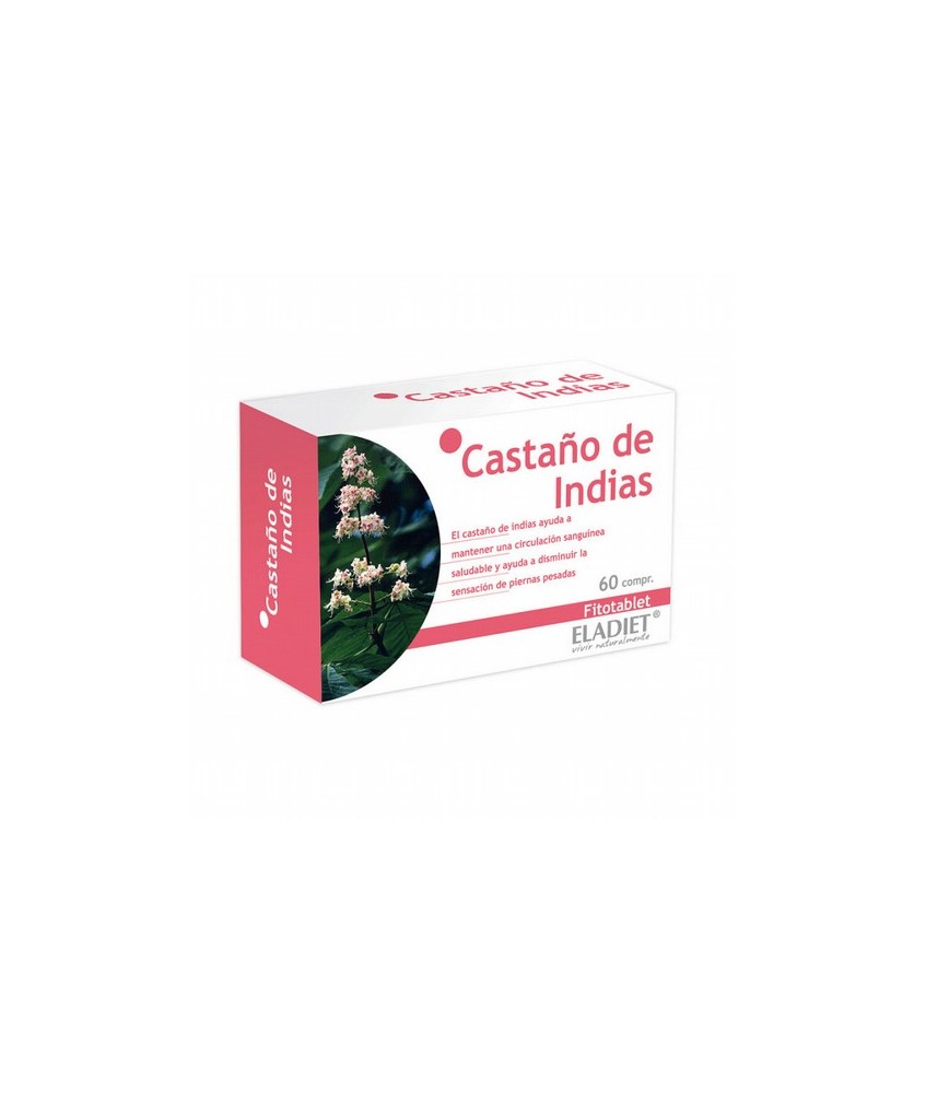 Descripción:
Complemento alimenticio a base de castaño de indias.El castaño de indias ayuda a mantener una circulación sanguín
