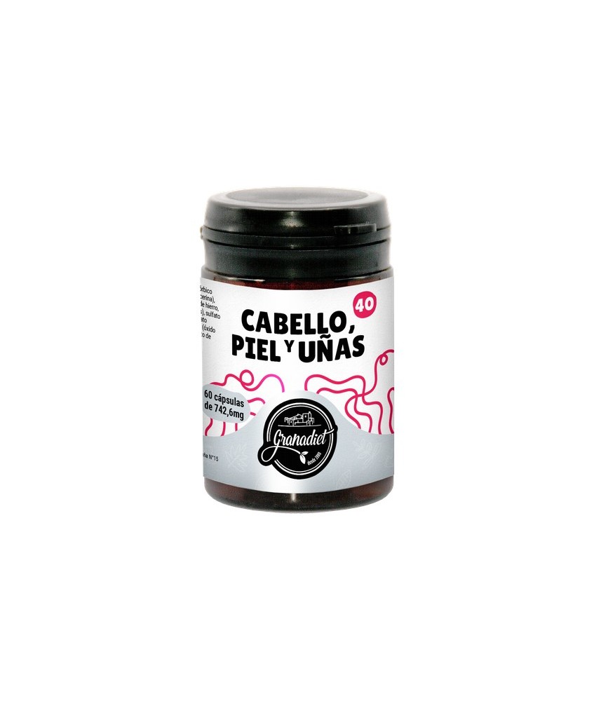 GR. CABELLO+UÑAS+PIEL 60 CAP