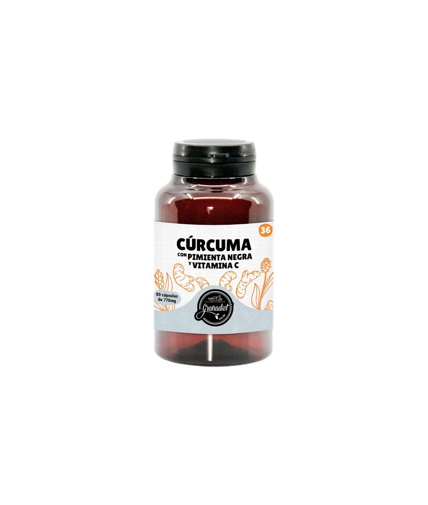GR.CURCUMA PIMIENTA VITAMINA C 80 CAPS.