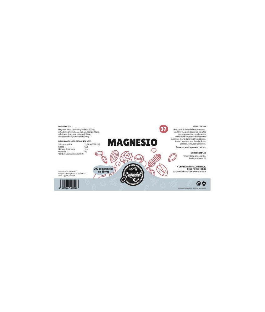 GR.MAGNESIO 200 COMP. 559 mg