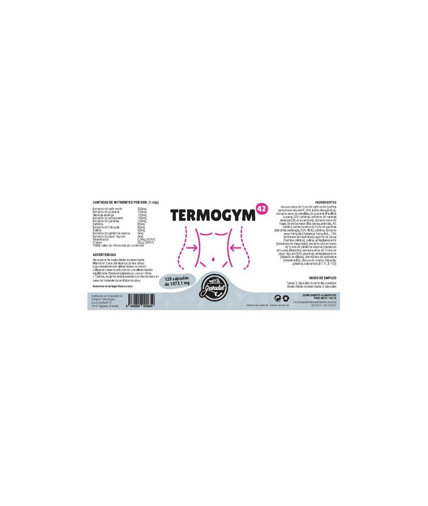 GR.TERMOGYM 120 CAPS.