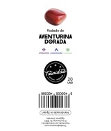 TRI.AVENTURINA DORADA PAQUETE 20 UNIDADES