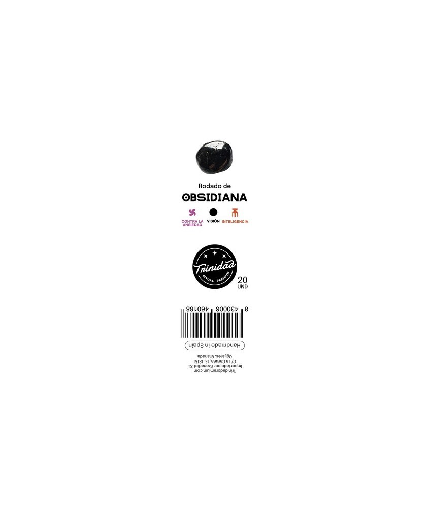 TRI.OBSIDIANA PAQUETE 20 UNIDADES
