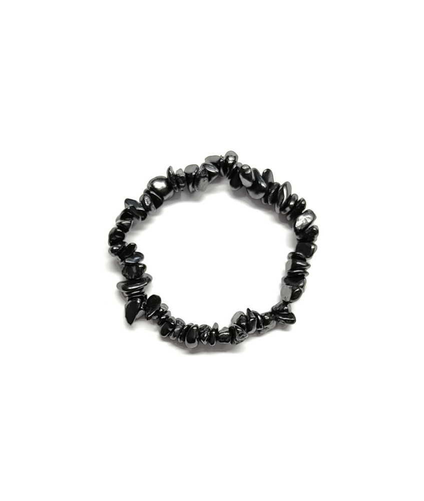 PULSERA SHUNGITA CHIP