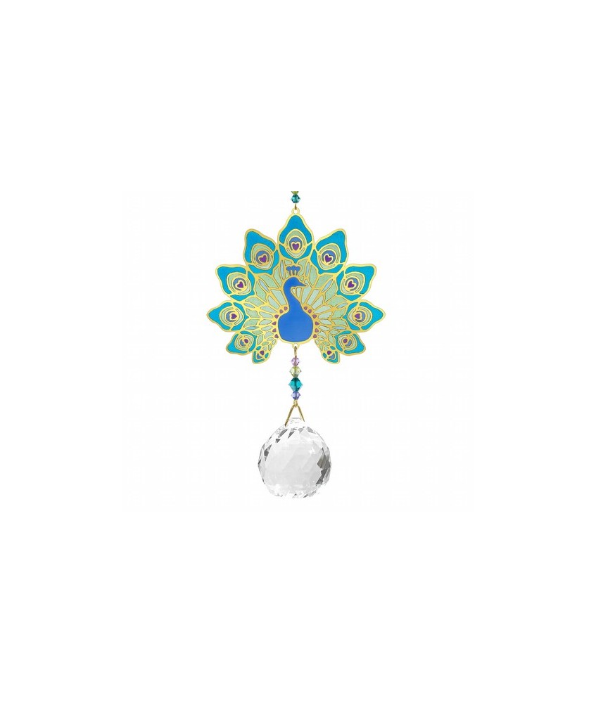 Pavo real - Confianza y suerte
Esta ave elegante es originaria de la India. Luce plumas espectaculares y simboliza poder, bell