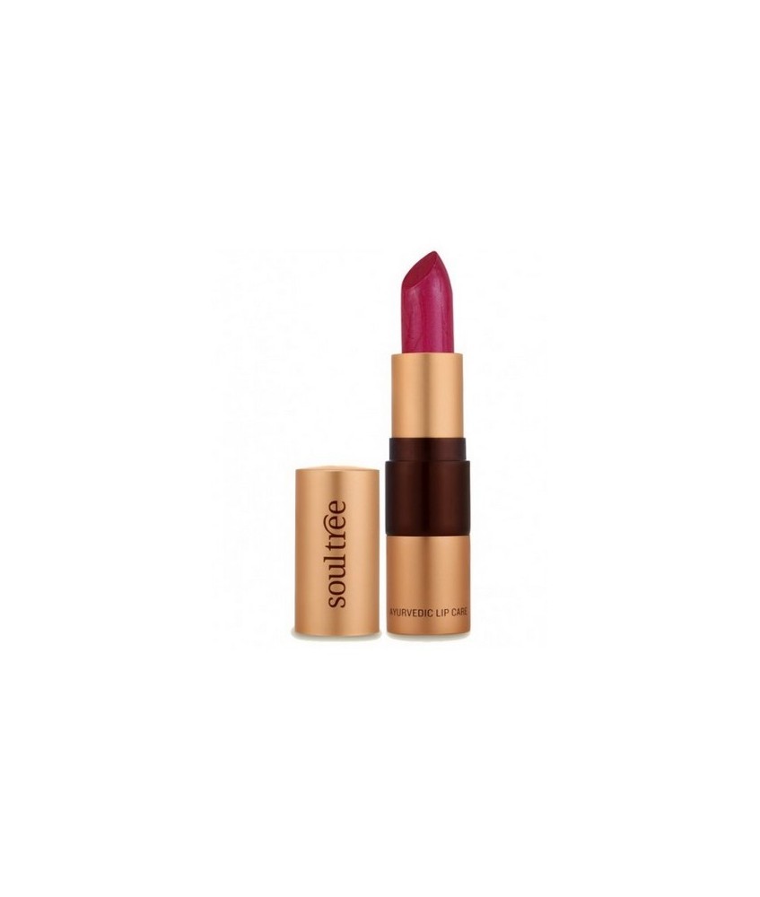 Barra de labios Ayurveda con manteca clarificada ecológica y aceite de Almendras dulces, mantendrá los labios suaves e hidratad
