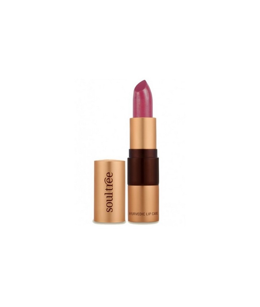 Barra de labios Ayurveda con manteca clarificada ecológica y aceite de Almendras dulces, mantendrá los labios suaves e hidratad