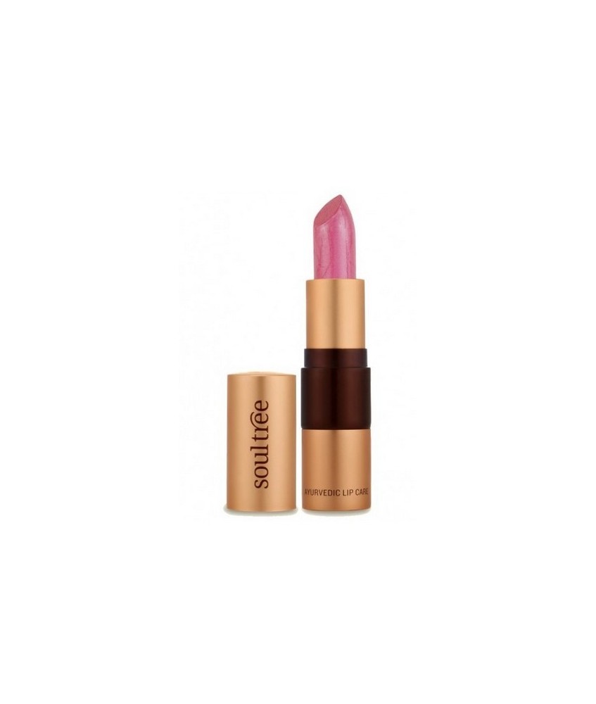 Barra de labios Ayurveda con manteca clarificada ecológica y aceite de Almendras dulces, mantendrá los labios suaves e hidratad