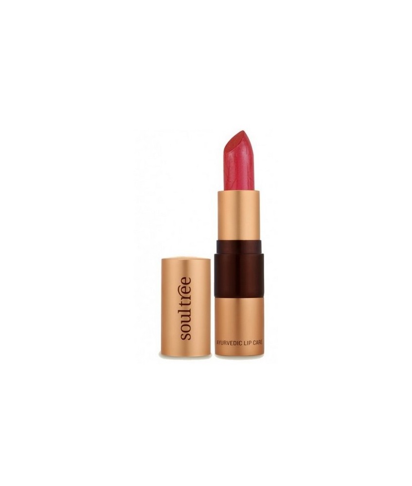 Barra de labios Ayurveda con manteca clarificada ecológica y aceite de Almendras dulces, mantendrá los labios suaves e hidratad