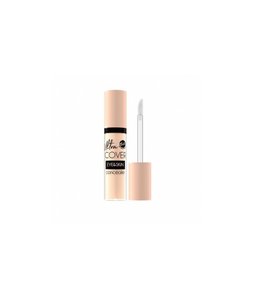 Este corrector líquido de alta cobertura corrige rojeces, manchas de pigmentación, marcas de granitos y ojeras. Su textura crem